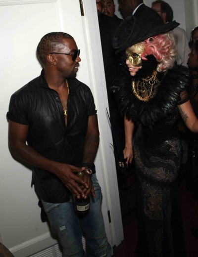 KAYNE WEST and LADY GAGA