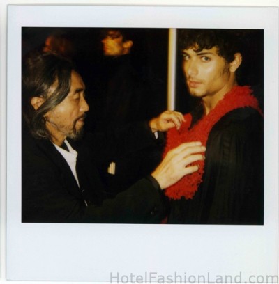 Yohji Yamamoto and Jesus Luz