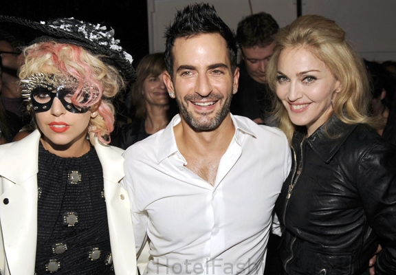 marc jacobs, lady gaga and madonna