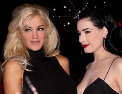 gwen-stefon and dita-von-teese