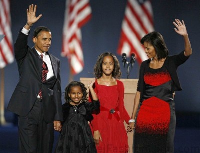 BARACK AND FAMILY