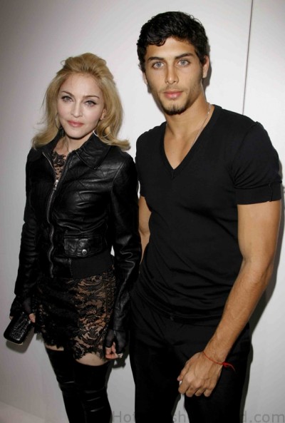 Madonna and Jesuz Luz attending Marc Jacobs