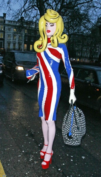 catwalk arrivals pam hogg