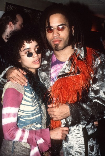 Lenny Kravitz and Lisa Bonet
